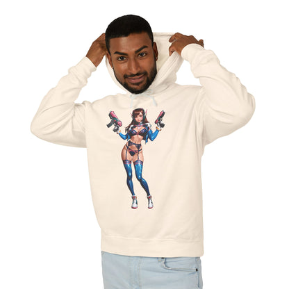 D.Va-Hoodie | Süßer Overwatch-Hoodie | Pinker Anime-Gamer-Pullover