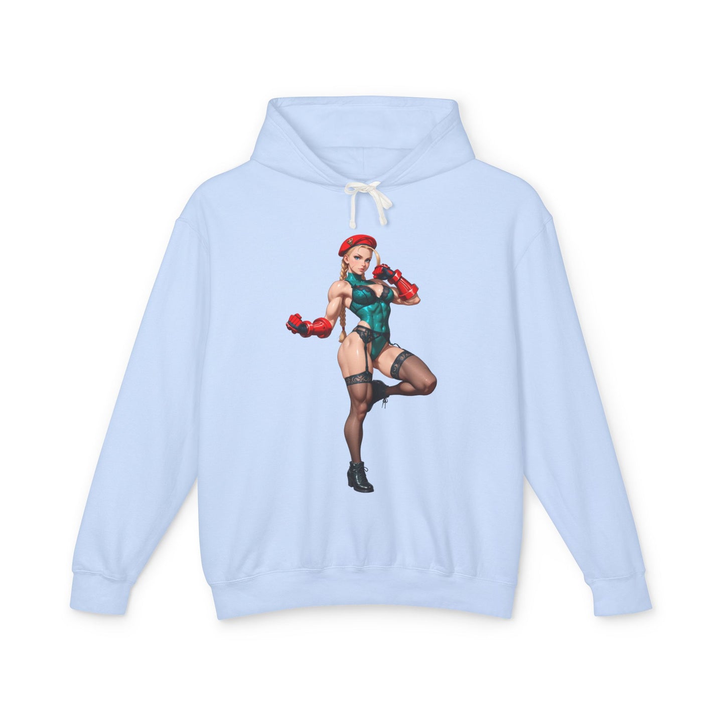 Cammy White Hoodie | Street Fighter Gamer Hoodie | Anime Waifu Grafik-Pullover