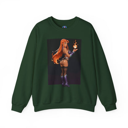 Толстовка Starfire, чохол з круглим вирізом Teen Titans, яскравий одяг супергероїв для колекціонерів