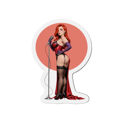 Магніт Джесіки Реббіт – магніт на холодильник із сексуальною мультяшною дівчиною, декор у стилі ретро аніме