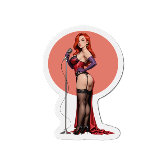 Магніт Джесіки Реббіт – магніт на холодильник із сексуальною мультяшною дівчиною, декор у стилі ретро аніме