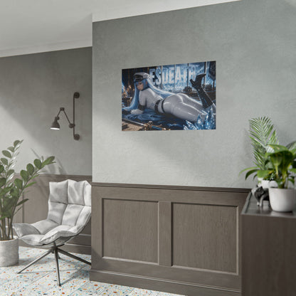 Anime Wall Art Esdeath Akame ga Kill Poster Character Room Decor Collector Gift