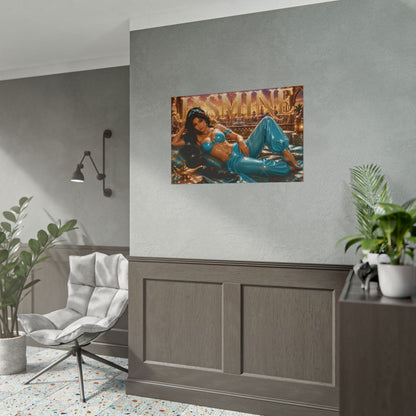 Princess Jasmine Aladdin Poster Fantasy Wall Art Room Decor Collectible Print