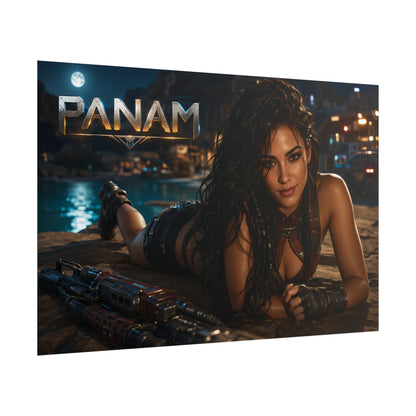 Panam Palmer Character Poster Cyberpunk Gaming Setup Wall Decor Collector Print