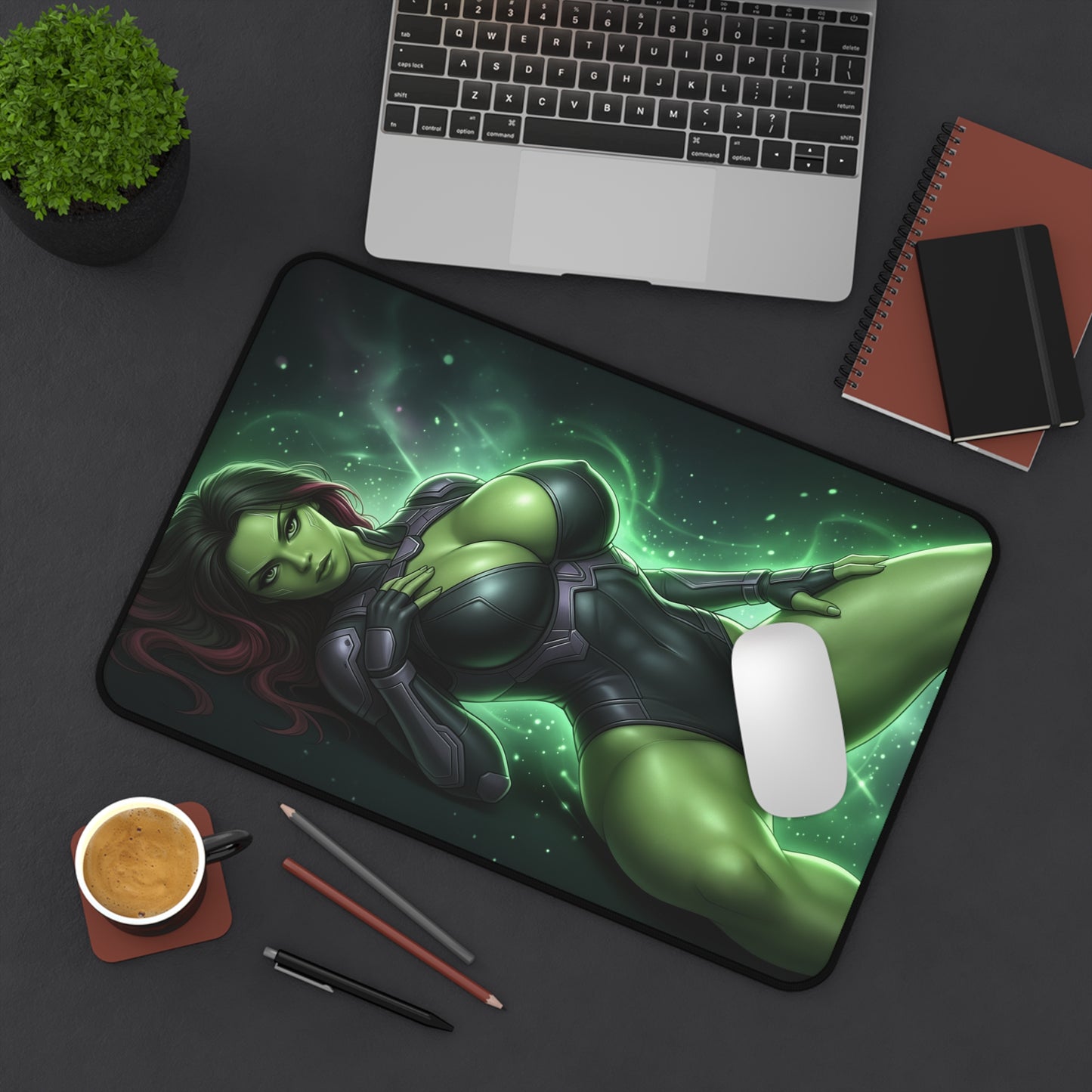 Marvel Mouse Pad, Gamora Desk Mat, Gamer Room Decor