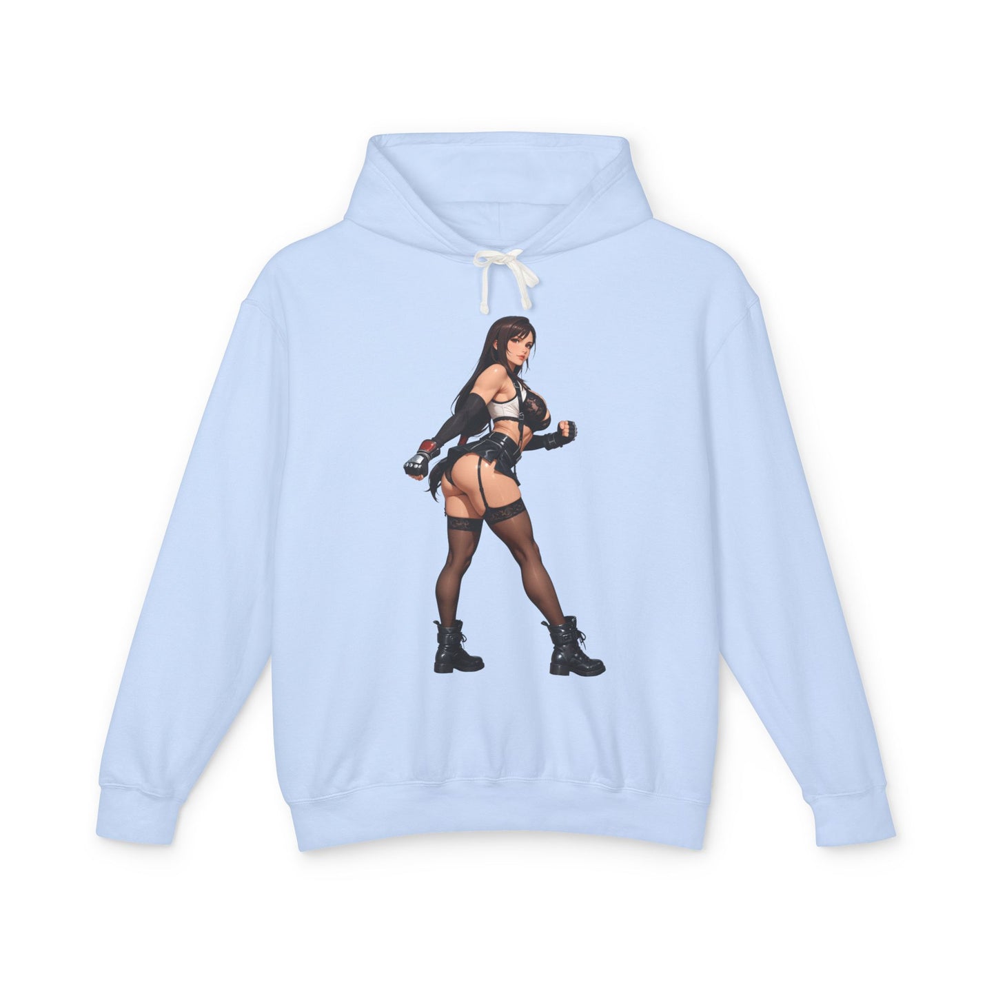 Худі з Тіфою Локхарт | Худі з FF Heroine | Пуловер з аніме-дівчиною-винищувачем