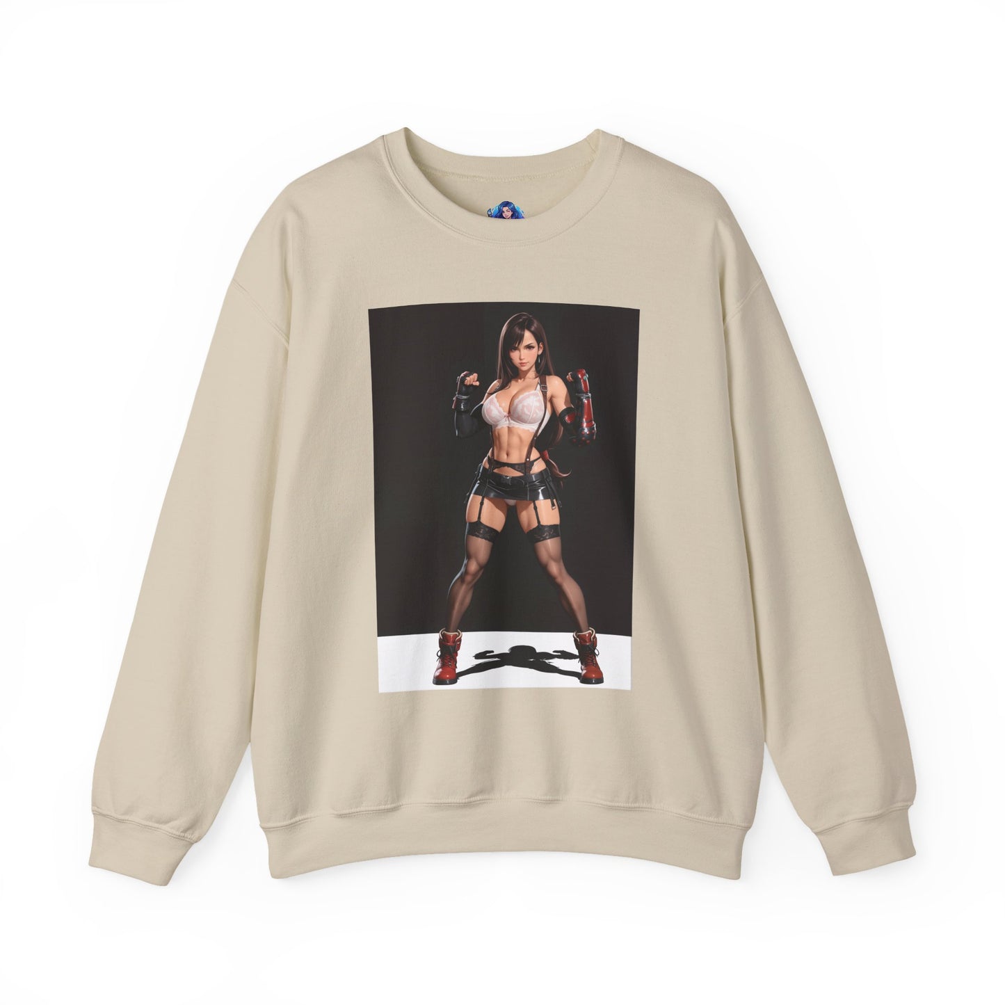 Толстовка Tifa Lockhart, футболка з круглим вирізом RPG Hero, преміальний вуличний одяг для фанатів ігор
