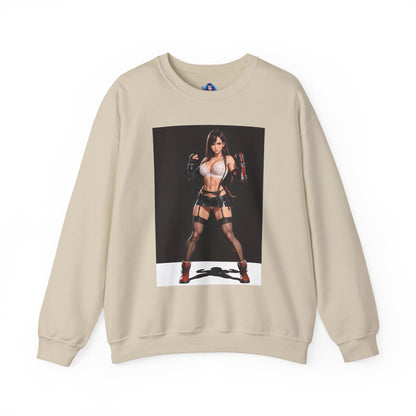 Толстовка Tifa Lockhart, футболка з круглим вирізом RPG Hero, преміальний вуличний одяг для фанатів ігор