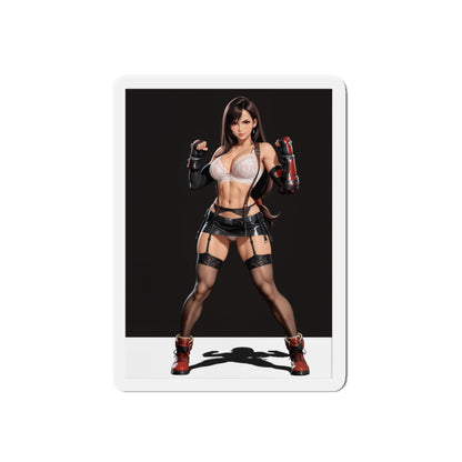 Tifa Lockhart FF7 Magnet – Sexy Anime-Kriegerin Magnet, Deko für heiße Gamerinnen