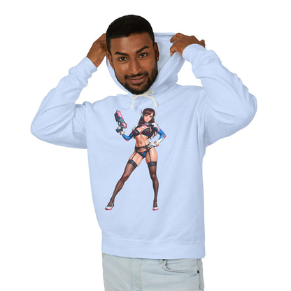 D.Va Hoodie | Overwatch Gamer Hoodie | Anime Mecha Girl Pullover