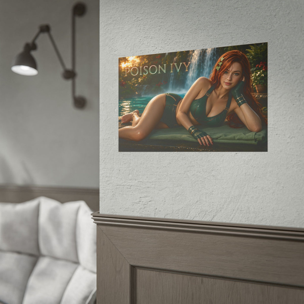 Poison Ivy Wall Art Poster Comic Room Decor Collectible Character Print