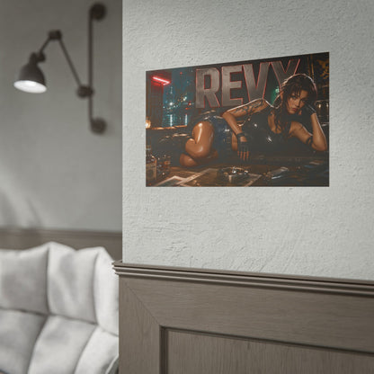 Anime Room Decor Revy Black Lagoon Poster Wall Art Character Print