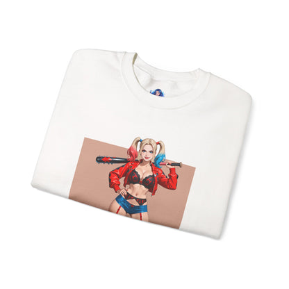 Толстовка з Харлі Квінн, футболка з круглим вирізом DC Comics, сміливий одяг для фанатів та колекціонерів