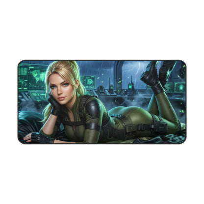 Mortal Kombat Mouse Pad, Sonya Desk Mat, Gamer Gift XXL