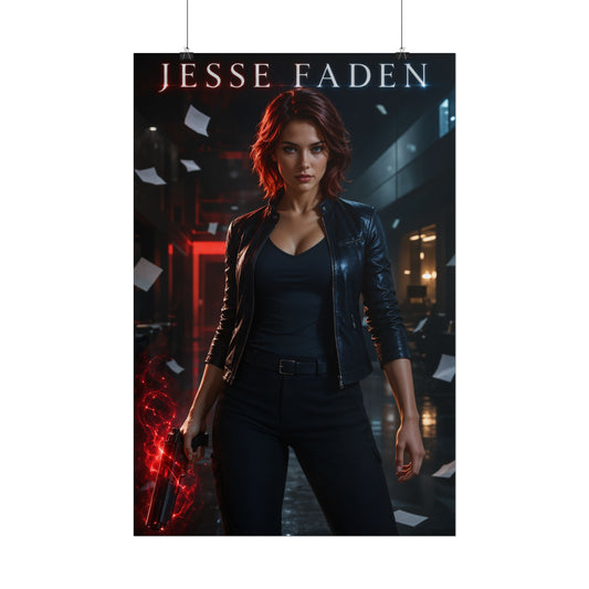 Control Jesse Faden Wall Art Poster Game Room Decor for Gamers