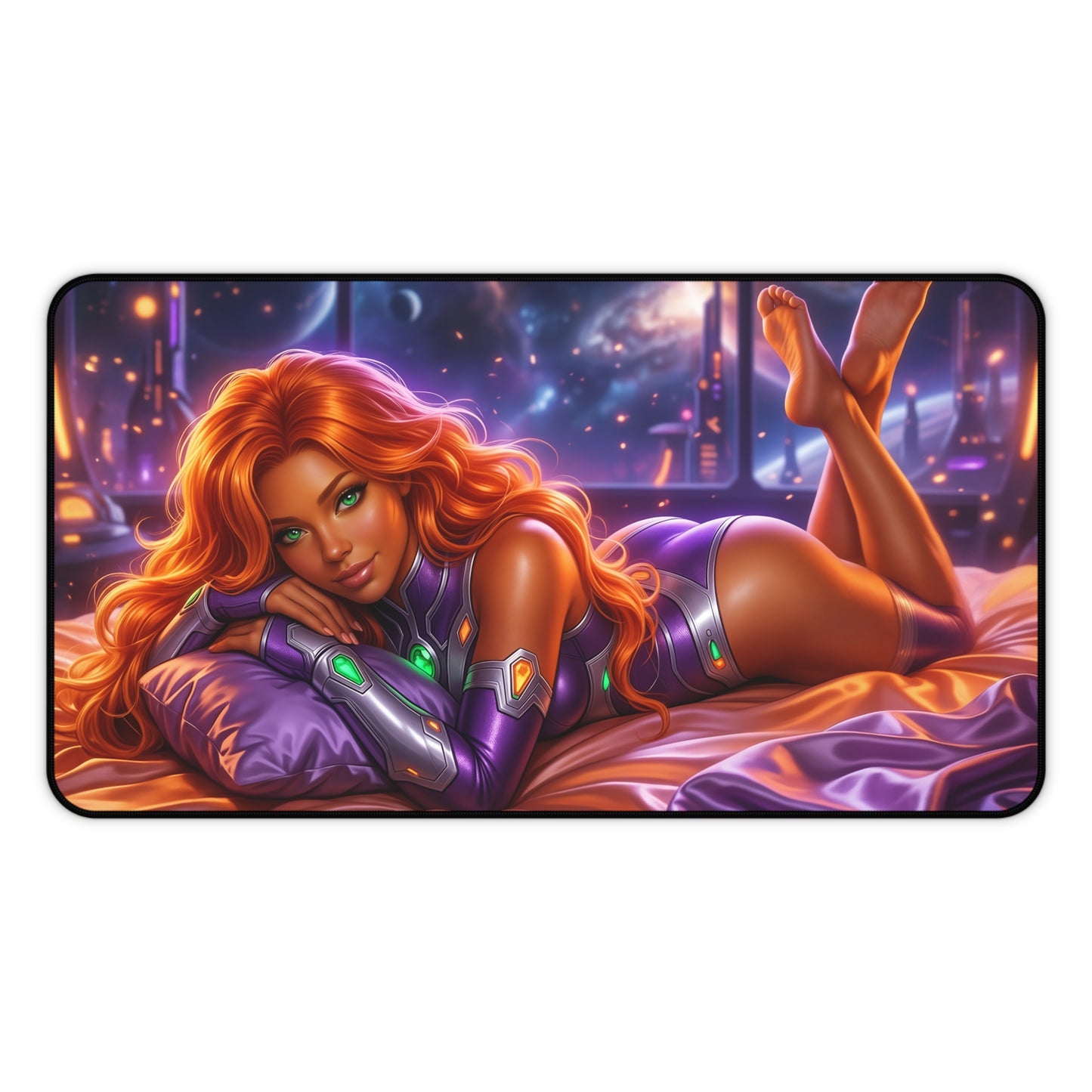 DC Comics Mouse Pad, Starfire Desk Mat, Anime Decor XXL