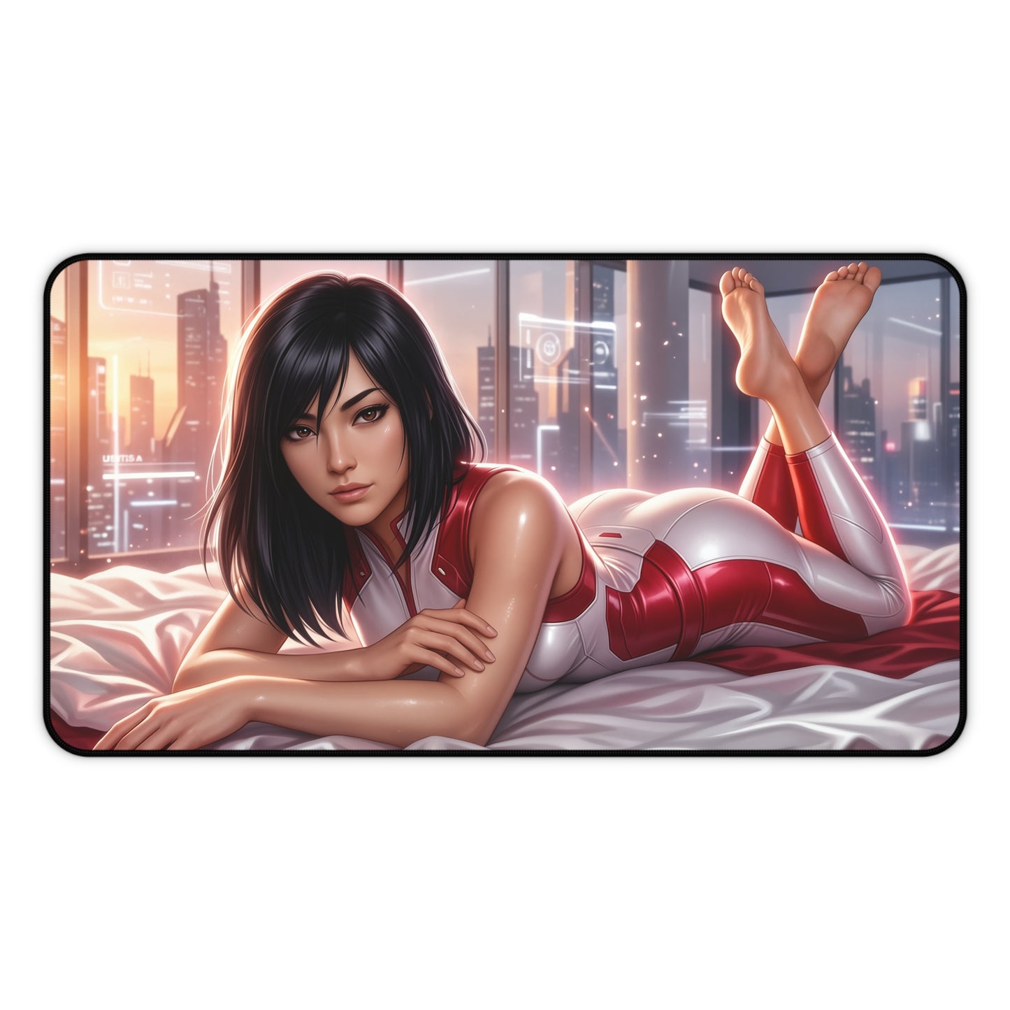 Mirror's Edge Mouse Pad, Faith Connors Desk Mat, XXL Pad