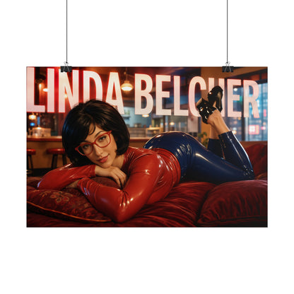 Room Decor Linda Belcher Bobs Burgers Poster Cartoon Wall Art Collectible Print