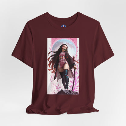 Nezuko Kamado T-Shirt | Dynamic Anime Tee for Demon Slayer Fans