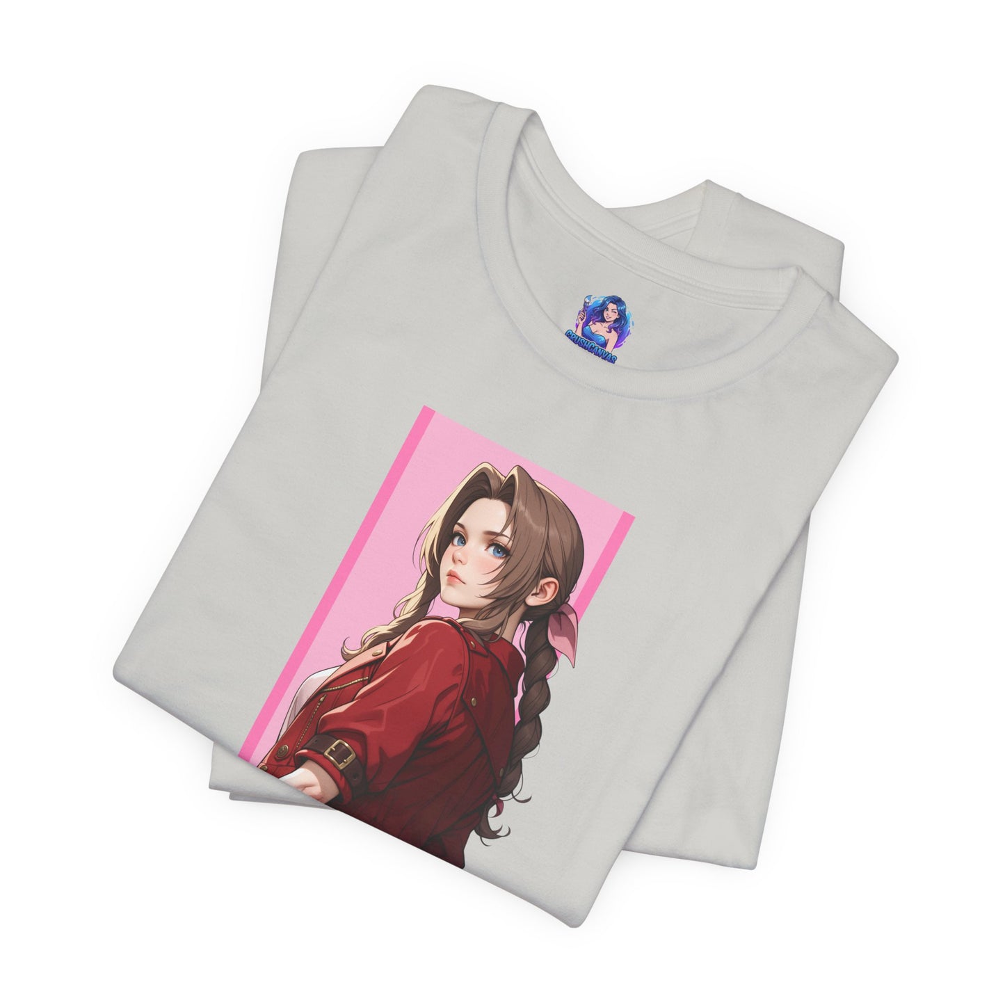Aerith Gainsborough T-Shirt | Final Fantasy VII Tee for Gamers & Anime Fans