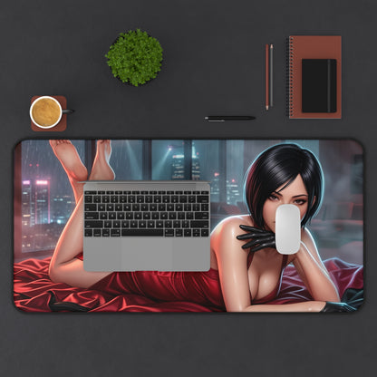 Resident Evil Mouse Pad, Ada Wong Desk Mat, Gamer Gift XXL