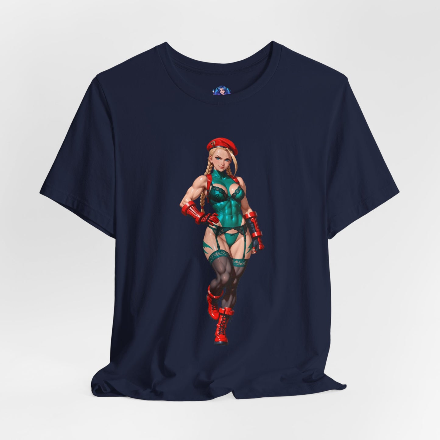 Cammy White T-Shirt | Street Fighter Grafik-T-Shirt für Gamer &amp; Anime-Fans | Waifu-Shirt