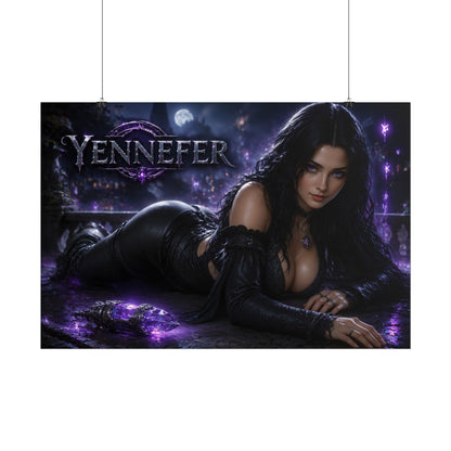 Fantasy Wall Art Yennefer The Witcher Poster Room Decor Collector Gift Art Print