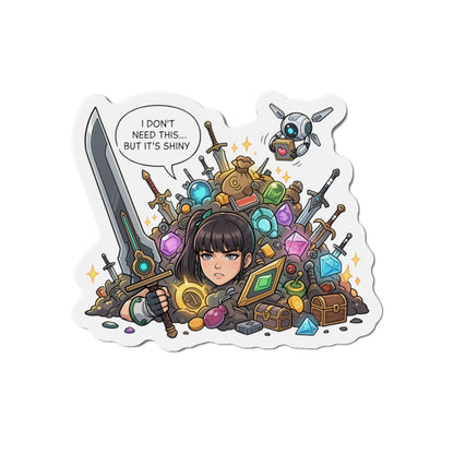 Eve Stellar Blade Magnet – Sexy Anime-Kriegerin Magnet, Sci-Fi-Kunst für den Kühlschrank