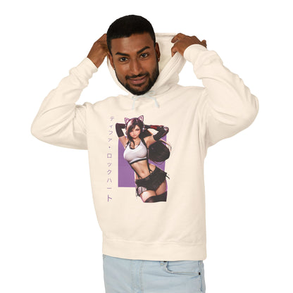 Худі з Тіфою Локхарт | Худі з аніме-бійцем | Пуловер з фентезійними бойовими мистецтвами