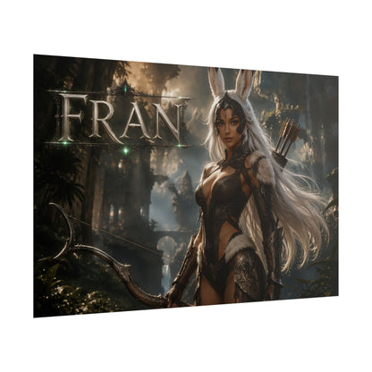 Fran Fantasy Poster Character Wall Art Bedroom Decor Collectible Print