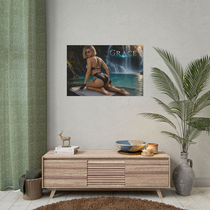 Grace Ashcroft Character Poster Gaming Setup Wall Decor Collector Print