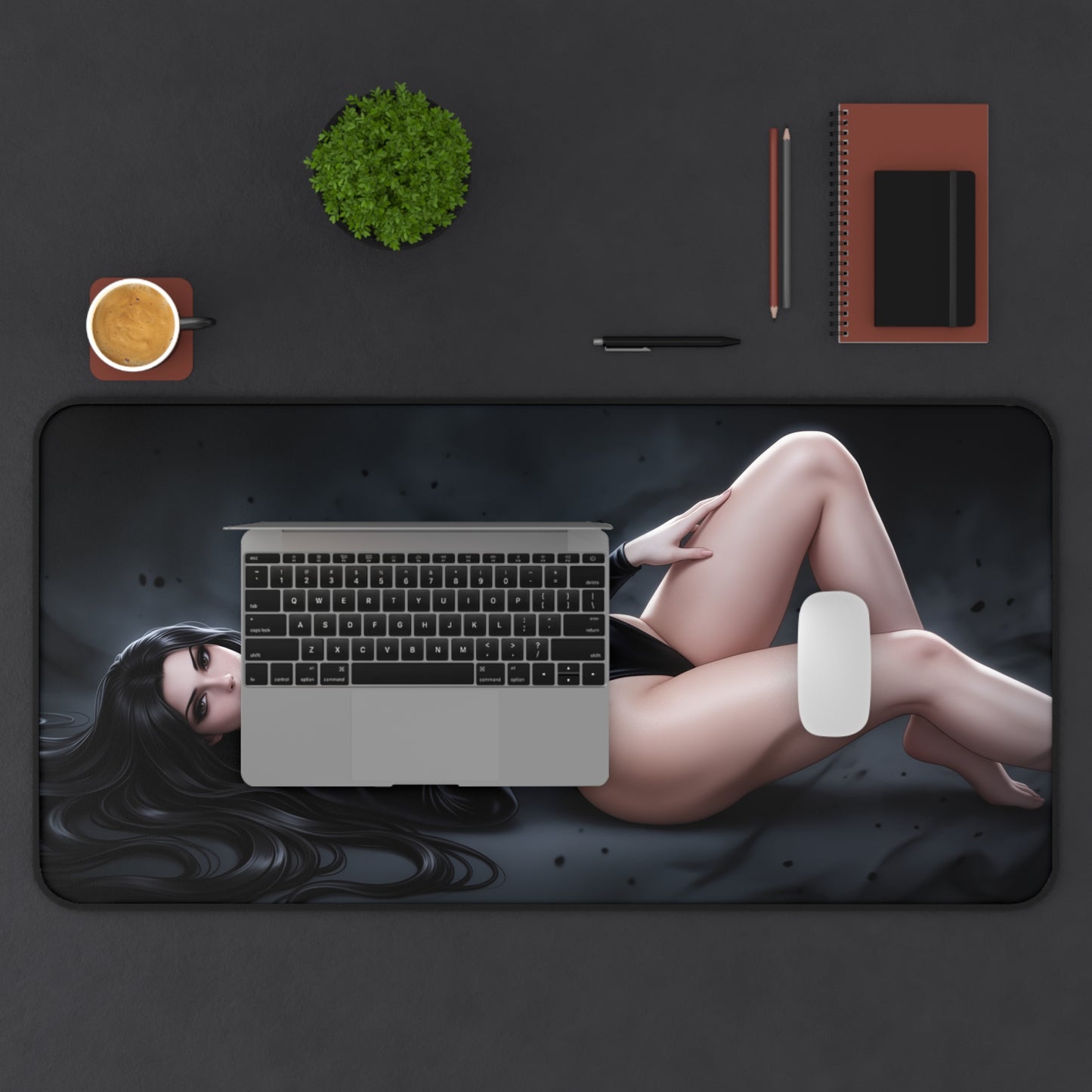 The Addams Family Mouse Pad, Morticia Desk Mat, Gamer Gift