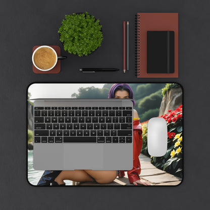 Faye Valentine Schreibtischunterlage, Cowboy Bebop Mauspad, Anime-Mädchen Schreibtischdeko