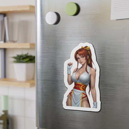Kasumi-Magnet – Dead or Alive Kühlschrankmagnet, sexy Ninja-Anime-Dekoration