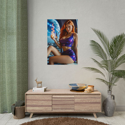 Starfire Print – Beautiful Heroine Wall Art for Stylish Home or Office Decor