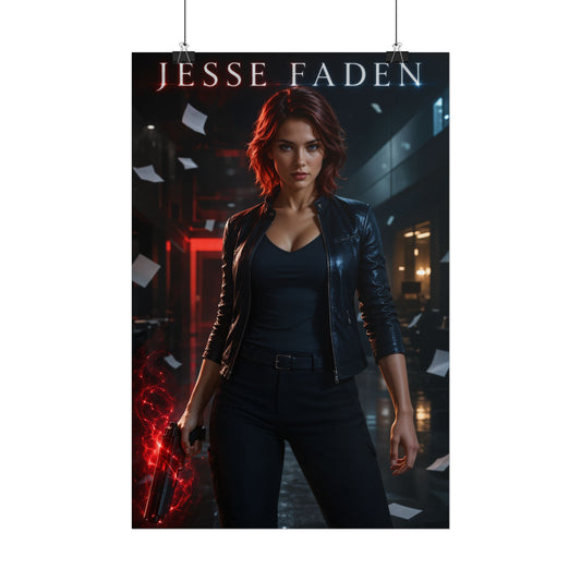 Control Jesse Faden Wall Art Poster Game Room Decor for Gamers