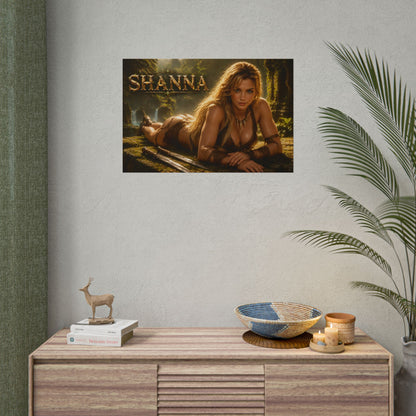 Shanna Comic Poster Character Wall Art Collector Room Decor Art Print