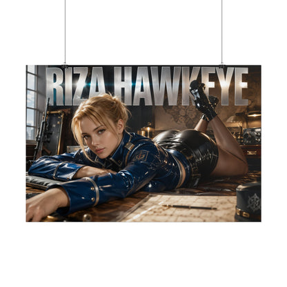Riza Hawkeye Fullmetal Alchemist Anime Poster Wall Art Character Room Decor