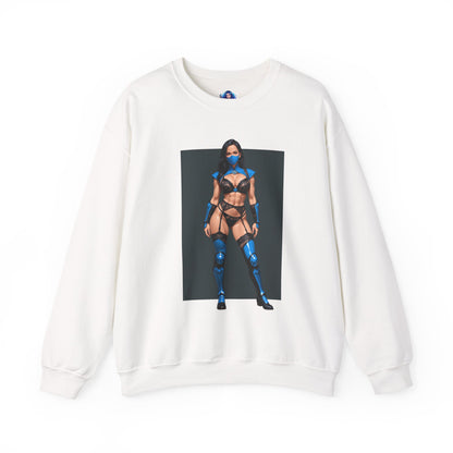 Толстовка Kitana Mortal Kombat, топ Edenian Warrior Crewneck, затишний ігровий вуличний одяг для колекціонерів