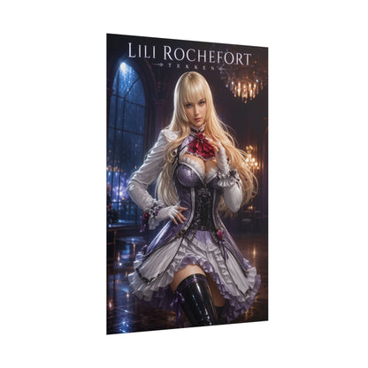 Lili Rochefort Poster, Tekken Wall Art, Gaming Poster, Room Decor