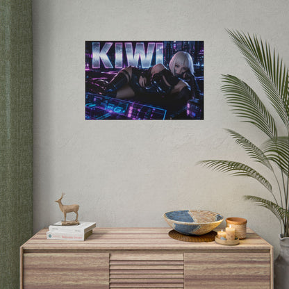 Anime Room Decor Kiwi Cyberpunk Edgerunners Poster Wall Art Character Print