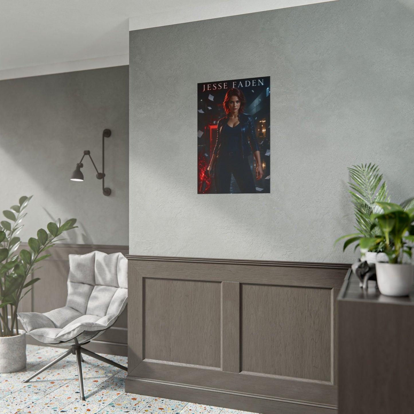 Control Jesse Faden Poster Remedy Game Wall Art Print Decor