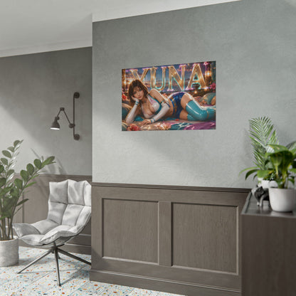 Gaming Wall Art Yuna Poster Game Room Decor Gamer Gift Print Collectible Print