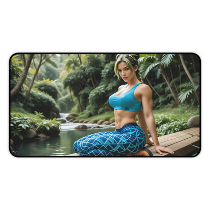 Килимок для столу Jolyne Cujoh, килимок для миші JoJo, декор для столу з аніме-дівчиною