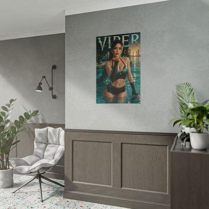 Gaming Wall Art Viper Valorant Poster Bedroom Game Room Decor Art Print