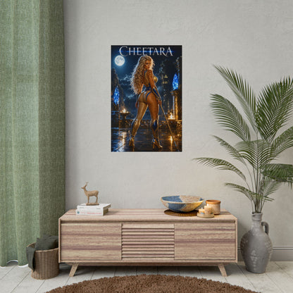 Cheetara ThunderCats Wall Art Poster Fantasy Cartoon Print