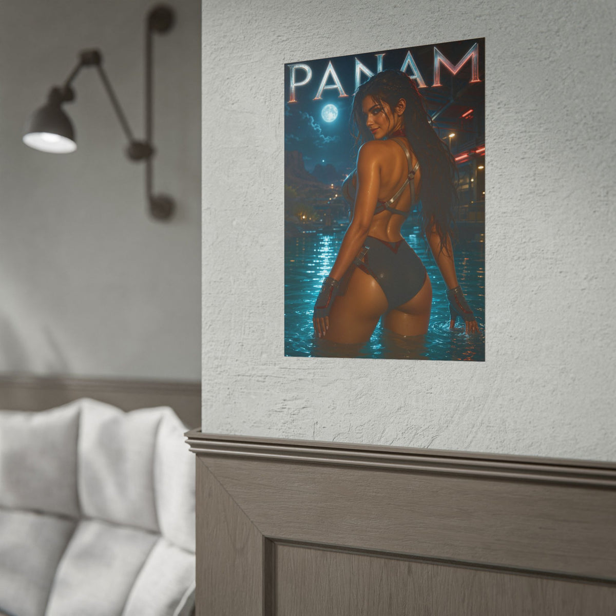 Panam Palmer Character Poster Cyberpunk Gamer Gift Gaming Setup Wall Decor Print