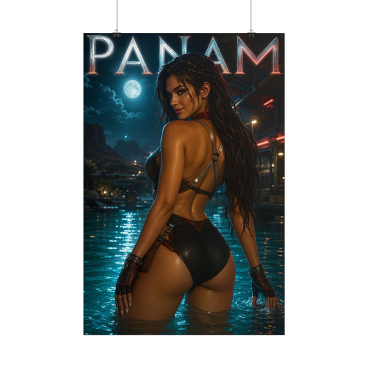 Panam Palmer Character Poster Cyberpunk Gamer Gift Gaming Setup Wall Decor Print