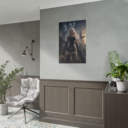 A2 NieR Automata Video Game Poster Gaming Wall Art Print