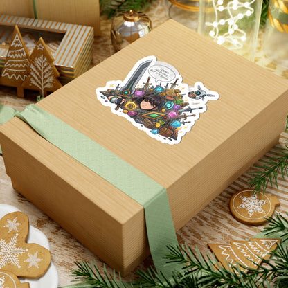 Наклейка Eve Stellar Blade – футуристична вінілова наклейка для ноутбуків, журналів та спорядження